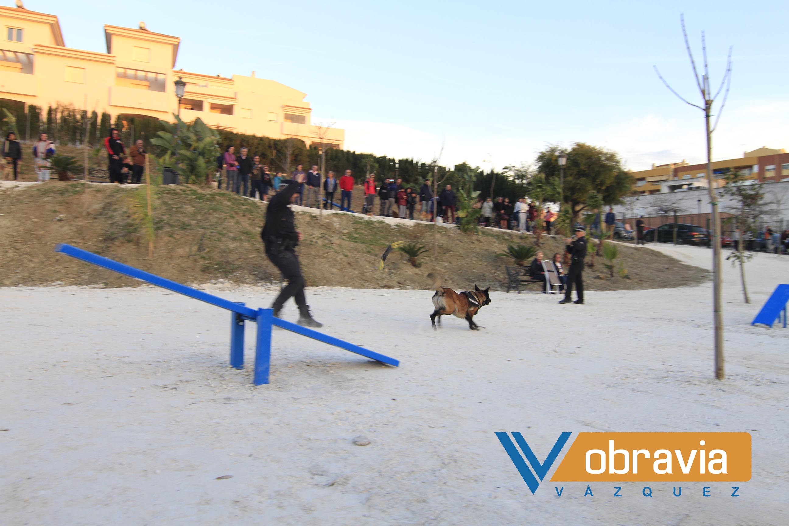 Estepona crea el segundo parque canino de la ciudad, en la avenida Litoral  - La Opinión de Málaga